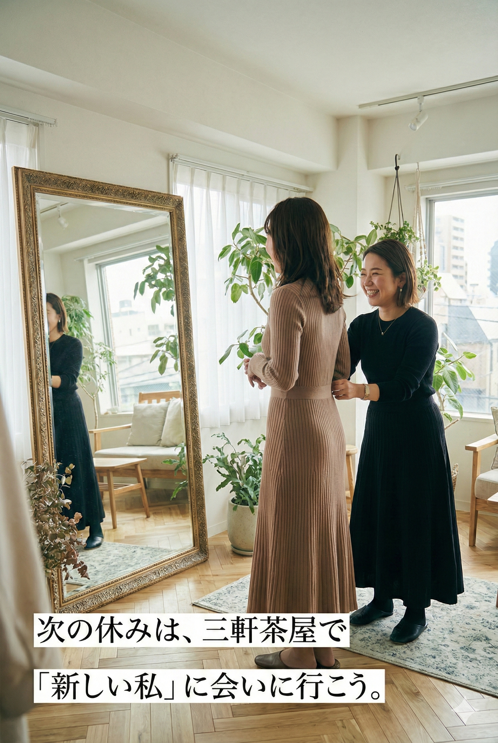 自信に満ちた新しい私