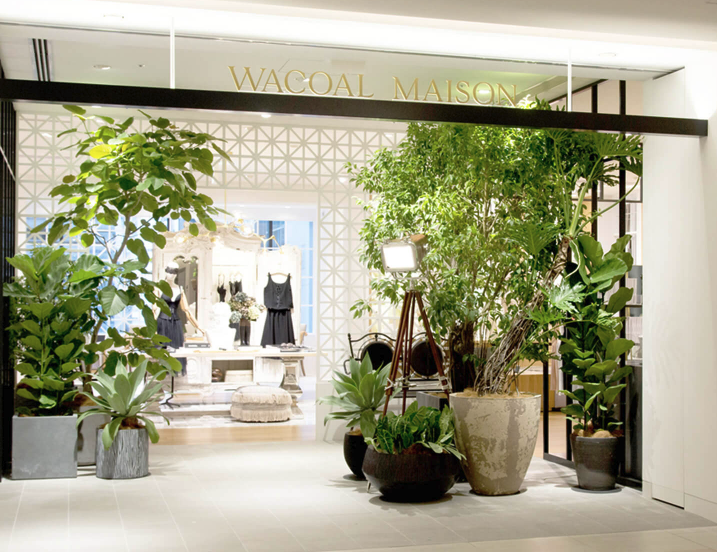 明るく落ち着いたサロンの様子